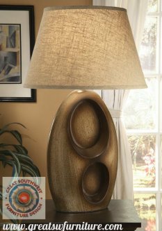 Western Table Lamp ACH-1626-SWD