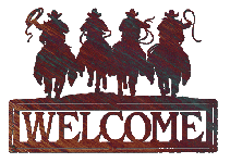 MWS-206 Western Welcome Sign