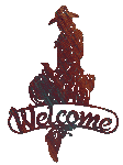 Western Welcome Sign