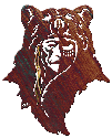Southwest Decor, Bear Hunter Wall Hanging