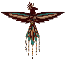 Southwest Decor, On Native Winds II Large Wall Hanging