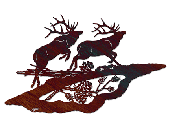 Ridge Runners, Iron Wall Hanging
