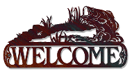 Bass Welcome Sign
